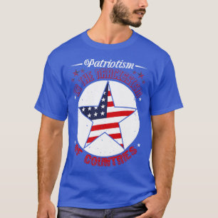 Patriot Day Patriotism Is Narcissism T-Shirt