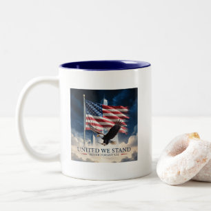 Patriot Day (Sept 11 Remembrance) Two-Tone Coffee Mug