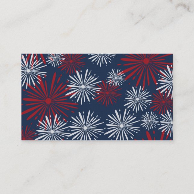 Patriot Fireworks Business Card (Front)
