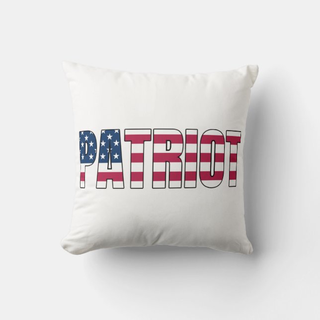Patriot Flag Cushion (Front)