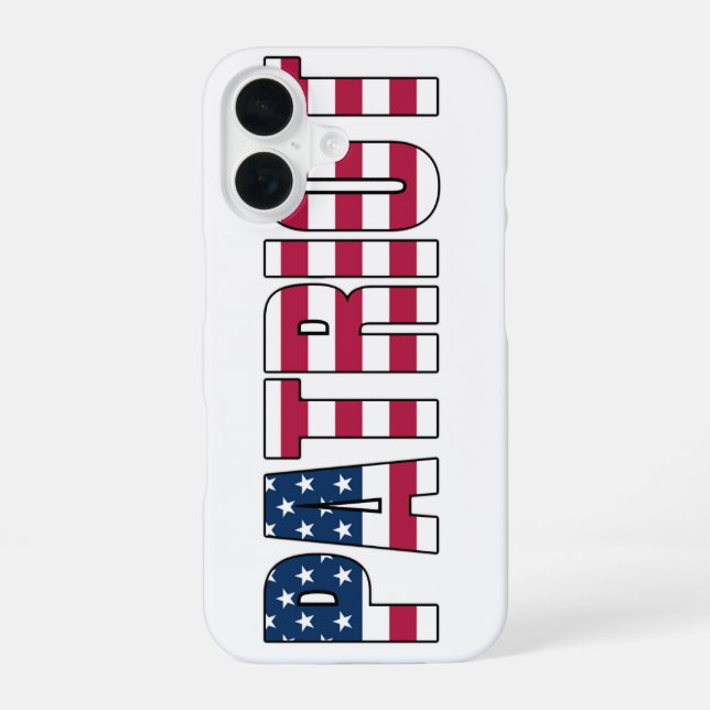 Patriot Flag Phone Cases (Back)