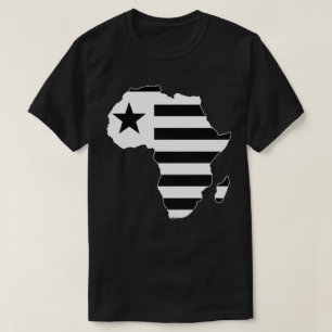 PATRIOT FLAG RED BLACK AND WHITE T-Shirt