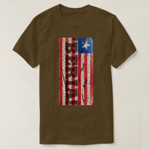 PATRIOT FLAG RED WHITE AND BLUE T-Shirt