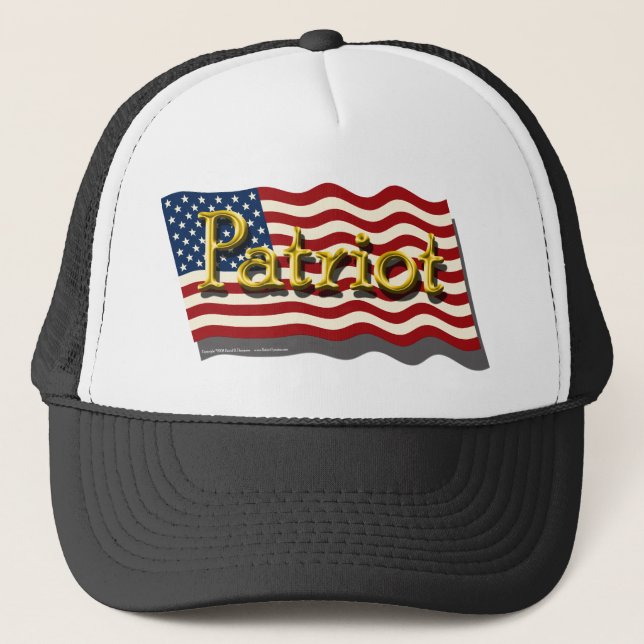 Patriot Hat (Gold) (Front)