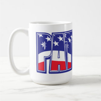Patriot in the USA Flag Coffee Mug