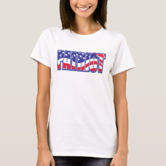 Patriot in the USA Flag T-Shirt