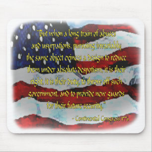 Patriot Mouse Pads: Independence Mouse Mat