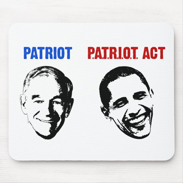 Patriot / Patriot Act Mouse Mat (Front)