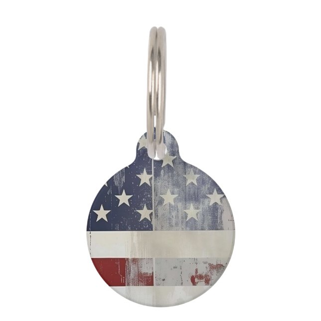 patriot pet tag (Front)