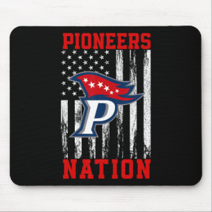 Patriot Pioneers Logo Nation Hs Mouse Mat