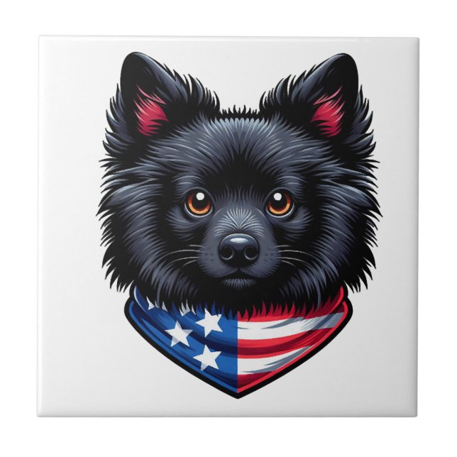 Patriot Pup Graphic Tee Tile (Front)
