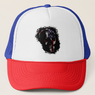 PATRIOT SKULL Colour Trucker Hat