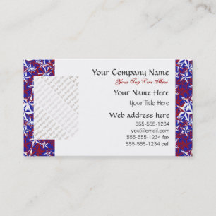 Patriot Stars custom Business Card