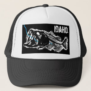PATRIOT - SWALLOWED IDAHO - ONE BAD BASS TRUCKER HAT