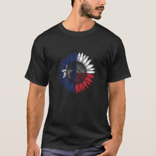 Patriot Texan Sunflower Texas T-Shirt