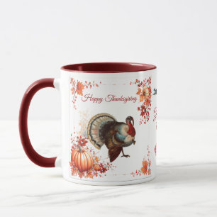 Patriot Turkey Thanksgiving  Mug