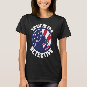Patriot USA Detective Spy And Private Investigator T-Shirt
