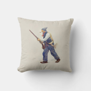 Patriote Québec Rébellion 1837-1838 Henri Julien Cushion