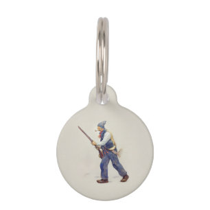 Patriote Québec Rébellion 1837-1838 Henri Julien Pet Tag