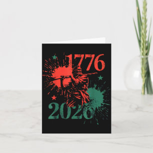 Patriotic 1776 2026 Aamerican Dom - Modern 250 Card