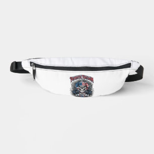 Patriotic 1776 Off Road Skull Monster Truck Bum Bags