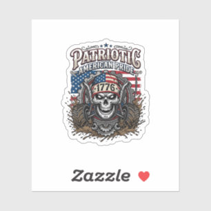 Patriotic 1776 Off Road Skull Monster Truck Heavy