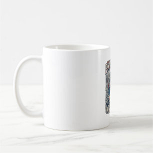Patriotic 1776 Off Road Skull Monster Truck Heavy Coffee Mug