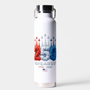 Patriotic 250 Year Birthday Water Bottle