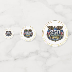 Patriotic 250th Anniversary Table Confetti