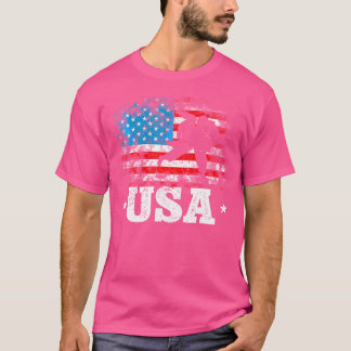 Patriotic 4Th Of July American Flag Judo T-Shirt