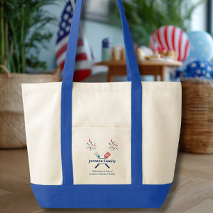 Patriotic 4th of July BBQ Cookout America 250th Tote Bag