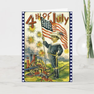 Patriotic 4th of July Card