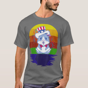 Patriotic 4th of july Guinea Pig T-Shirt