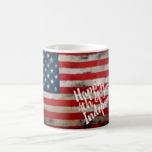 Patriotic 4th of July Independence Day Art Coffee Mug