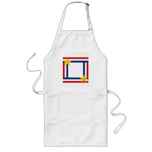 Patriotic 4th of July Long Apron