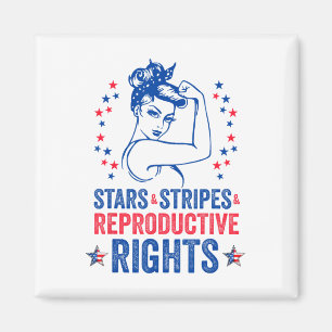 Patriotic 4th Of July Shirt Stars Stripes Reproduc Magnet