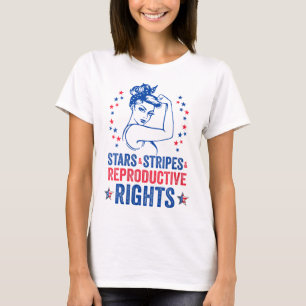 Patriotic 4th Of July Stars Stripes Reproductive R T-Shirt
