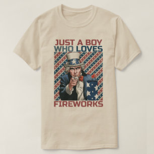Patriotic 4th of July Uncle Sam  T-Shirt