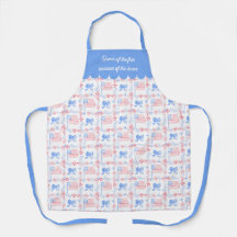 Patriotic 4th of July watercolor personalised