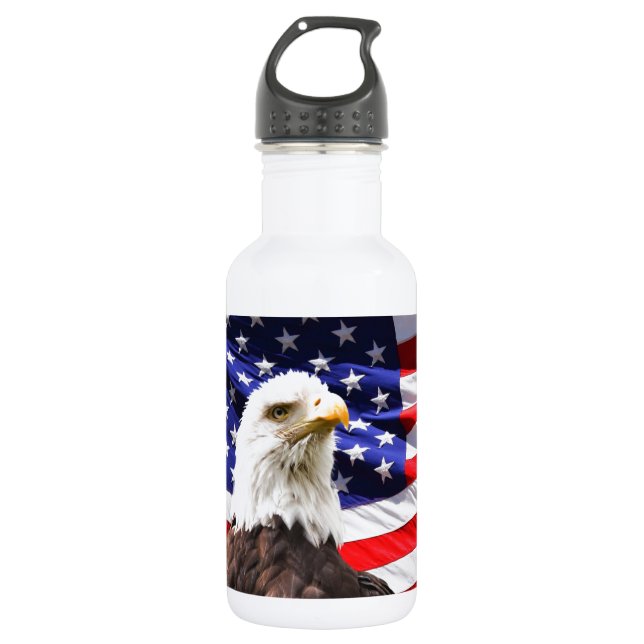 Patriotic 532 Ml Water Bottle (Front)
