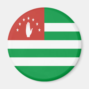 Patriotic Abkhazia Flag Magnet