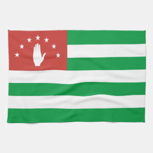 Patriotic Abkhazia Flag Tea Towel