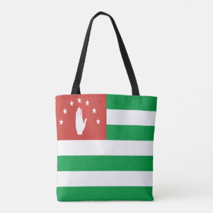 Patriotic Abkhazia Flag Tote Bag