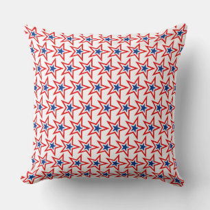 Patriotic Accent Throw Pillow