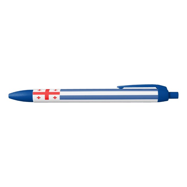 Patriotic Adjara Flag Black Ink Pen (Top)