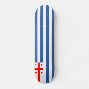 Patriotic Adjara Flag Skateboard