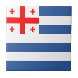 Patriotic Adjara Flag Tile