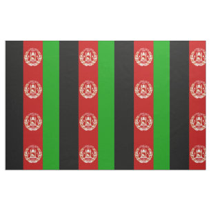 Patriotic Afghanistan Flag Fabric