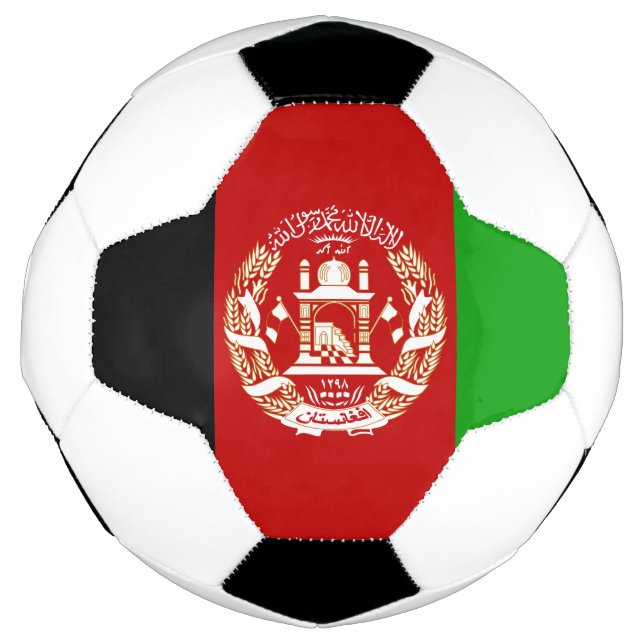Patriotic Afghanistan Flag Football (Front)