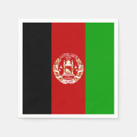 Patriotic Afghanistan Flag